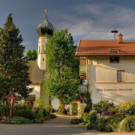 Hotel Zur Schonen Aussicht Feldkirchen-Westerham Kültér fotó